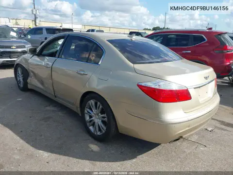 2011 Hyundai Genesis 4.6 VIN KMHGC4DF9BU146156 фото 4
