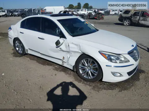 2012 Hyundai Genesis 5.0 VIN KMHGC4DH0CU203556 фото 2