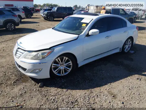 2012 Hyundai Genesis 5.0 VIN KMHGC4DH0CU203556 фото 3