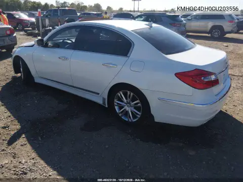 2012 Hyundai Genesis 5.0 VIN KMHGC4DH0CU203556 фото 4