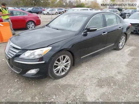 KMHGC4DHXCU170422 — 2012 Hyundai Genesis, Естественный износ, фото до ремонта