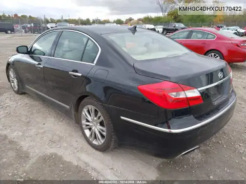 KMHGC4DHXCU170422 — 2012 Hyundai Genesis, фото 4 с аукциона IAAI, Естественный износ