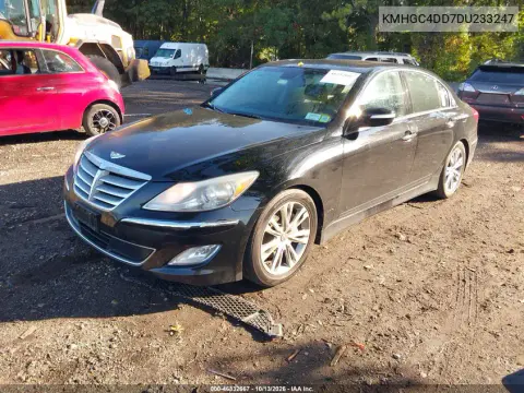 2013 Hyundai Genesis 3.8 VIN KMHGC4DD7DU233247 фото 3