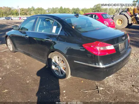 2013 Hyundai Genesis 3.8 VIN KMHGC4DD7DU233247 фото 4
