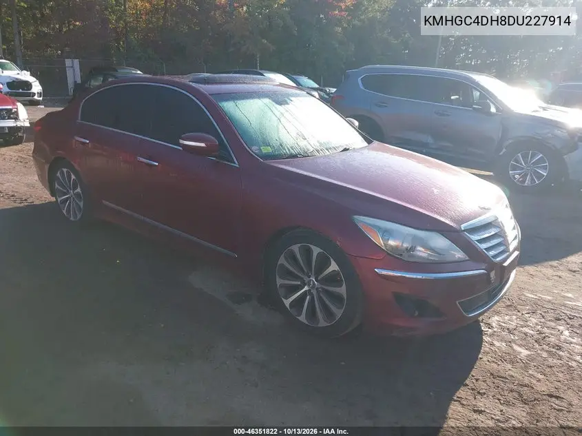 2013 Hyundai Genesis 5.0 R-Spec VIN KMHGC4DH8DU227914 фото 2