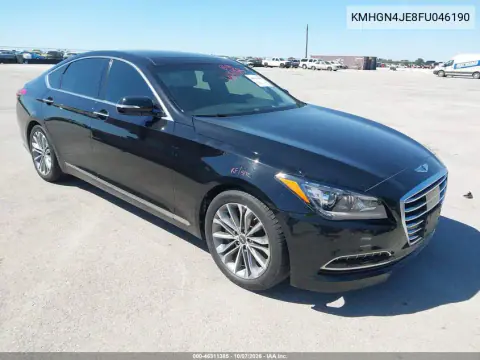 KMHGN4JE8FU046190 — 2015 Hyundai Genesis, не указано, фото до ремонта