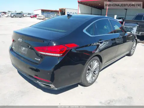 2015 Hyundai Genesis 3.8 VIN KMHGN4JE8FU046190 фото 5