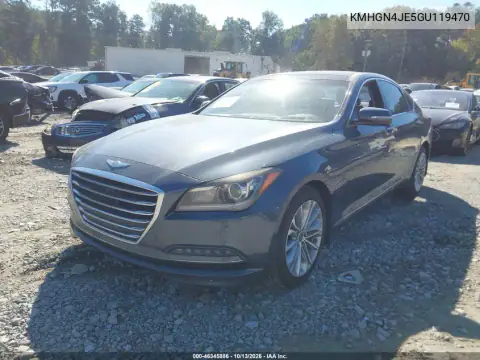 KMHGN4JE5GU119470 — 2016 Hyundai Genesis, фото 3 с аукциона IAAI, Ходовая часть