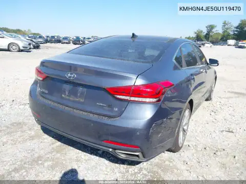 KMHGN4JE5GU119470 — 2016 Hyundai Genesis, фото 5 с аукциона IAAI, Ходовая часть