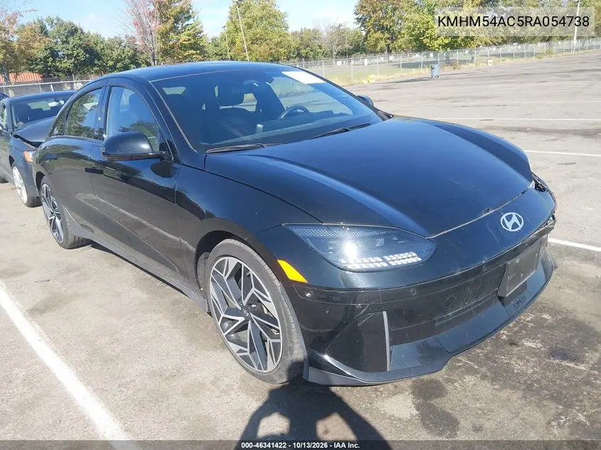 KMHM54AC5RA054738 Hyundai Ioniq 6 2024 — повреждение Передняя часть, фото до ремонта