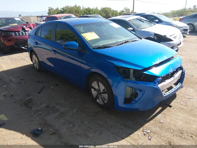 2017 Hyundai Ioniq Hybrid Blue VIN KMHC65LC3HU058179 фото 1
