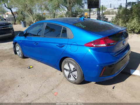 2017 Hyundai Ioniq Hybrid Blue VIN KMHC65LC3HU058179 фото 3