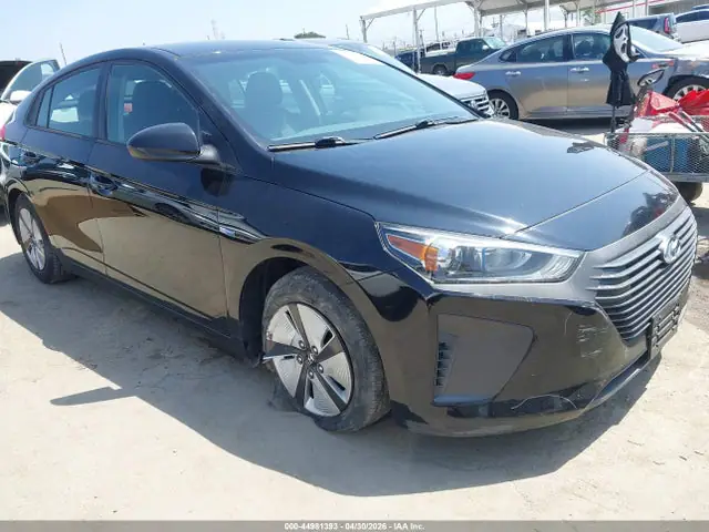 KMHC65LC4KU123791 — 2019 Hyundai Ioniq Hybrid Blue, Задняя часть слева (Left Rear), фото до ремонта