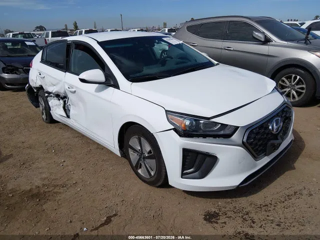 2022 Hyundai Ioniq Hybrid Blue VIN KMHC65LC1NU281204 фото 1