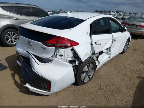 2022 Hyundai Ioniq Hybrid Blue VIN KMHC65LC1NU281204 фото 4