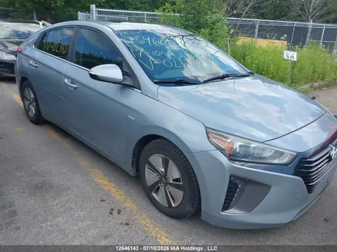 2017 Hyundai Ioniq Hybrid Se VIN KMHC85LC0HU021763 фото 1