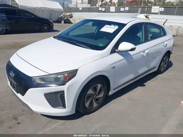 KMHC75LC8HU018886 — 2017 Hyundai Ioniq Hybrid SEL, фото 2 с аукциона IAAI 14.10.2026, Задняя часть