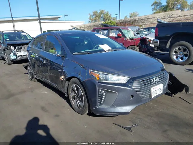 2018 Hyundai Ioniq Hybrid Sel VIN KMHC75LC1JU064131 фото 1