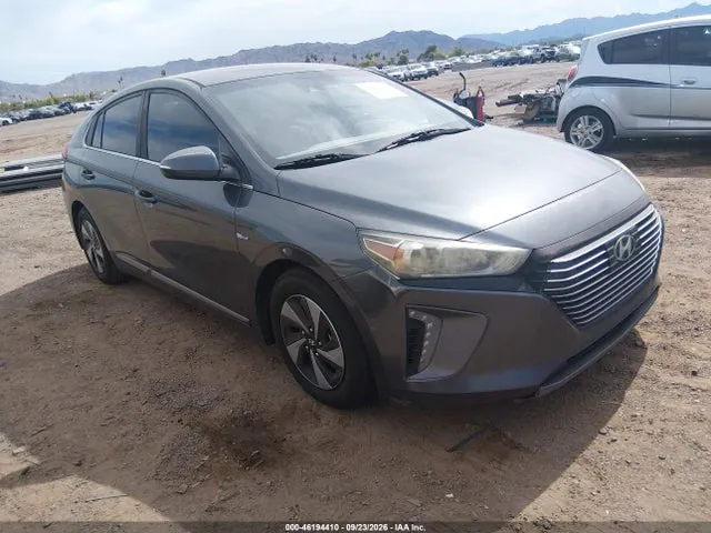 2019 Hyundai Ioniq Hybrid Sel VIN KMHC75LC7KU131820 фото 1