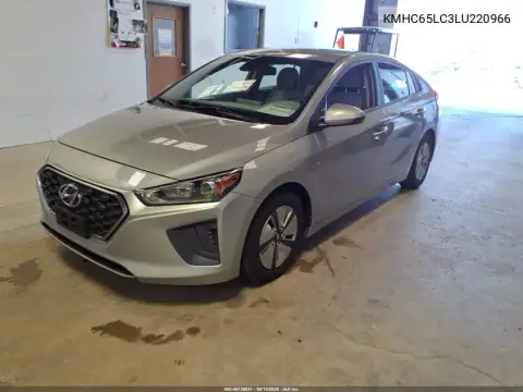 2020 Hyundai Ioniq Hybrid Blue VIN KMHC65LC3LU220966 фото 3