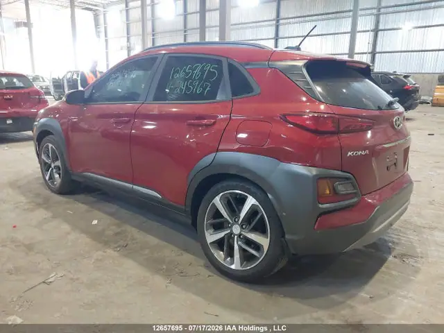2019 Hyundai Kona 1.6t Trend VIN KM8K3CA54KU245967 фото 3