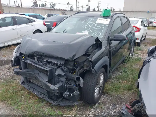 KM8K62AAXKU256633 — 2019 Hyundai Kona SEL, фото 2 с аукциона IAAI 30.09.2026, Передняя часть