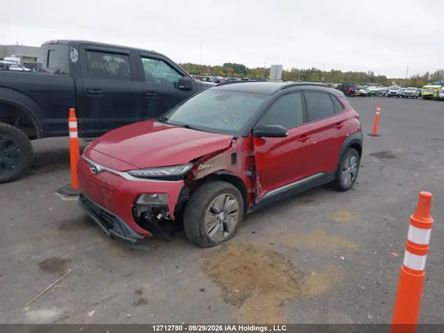KM8K23AG6LU091056 — 2020 Hyundai Kona SEL, фото 2 с аукциона IAAI 13.10.2026, Возможна механическая неисправность