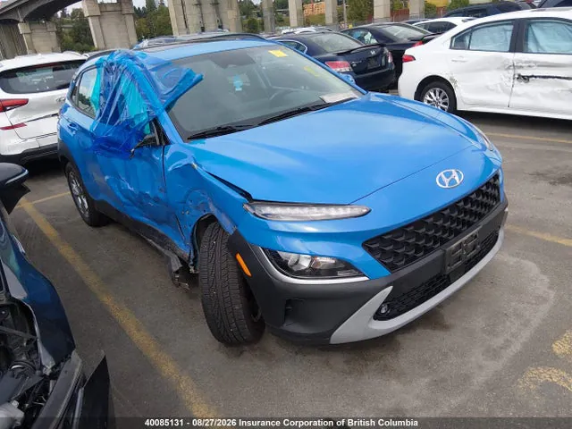 2022 Hyundai Kona Sel VIN KM8K6CAB8NU796825 фото 1