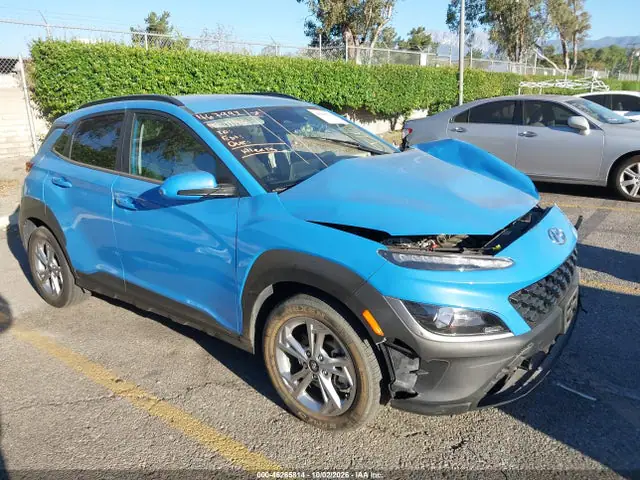 KM8K6CABXNU914650 — 2022 Hyundai Kona SEL, Передняя часть (Front End), фото до ремонта