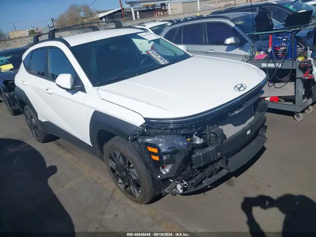 KM8HB3AB4SU325658 — 2025 Hyundai Kona SEL, Передняя часть (Front End), фото до ремонта