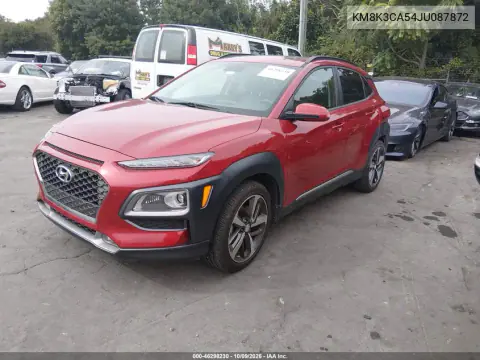 2018 Hyundai Kona Limited VIN KM8K3CA54JU087872 фото 3