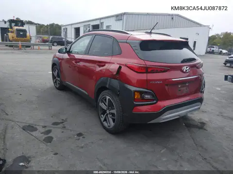 2018 Hyundai Kona Limited VIN KM8K3CA54JU087872 фото 4