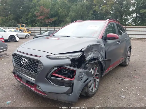 KM8K53A51KU308940 — 2019 Hyundai Kona, фото 2 с аукциона IAAI 14.10.2026, Передняя часть слева