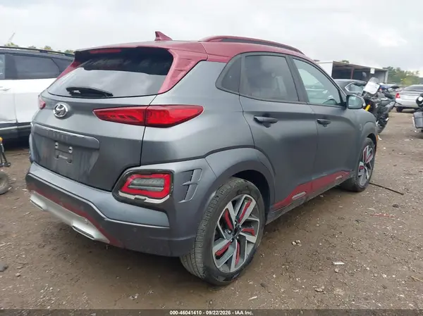 KM8K53A51KU308940 — 2019 Hyundai Kona, фото 4 с аукциона IAAI 14.10.2026, Передняя часть слева