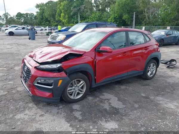 KM8K1CAA1KU199985 — 2019 Hyundai Kona, фото 2 с аукциона IAAI 12.10.2026, Передняя часть