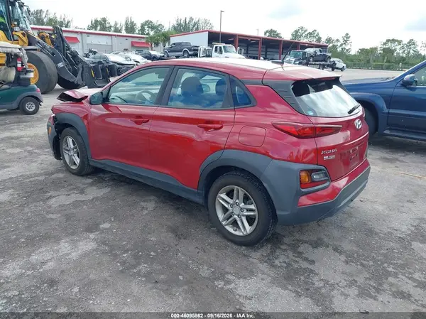 KM8K1CAA1KU199985 — 2019 Hyundai Kona, фото 3 с аукциона IAAI 12.10.2026, Передняя часть