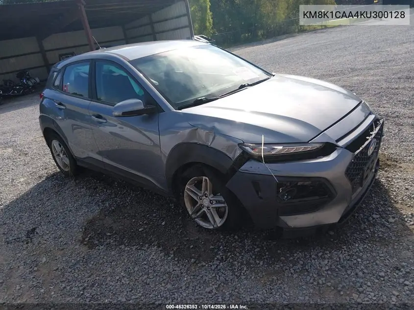 KM8K1CAA4KU300128 — 2019 Hyundai Kona, фото 2 с аукциона IAAI, Опрокидывание