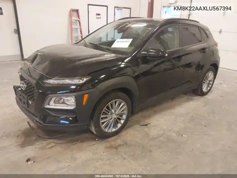KM8K22AAXLU567394 — 2020 Hyundai Kona, фото 3 с аукциона IAAI, Передняя часть
