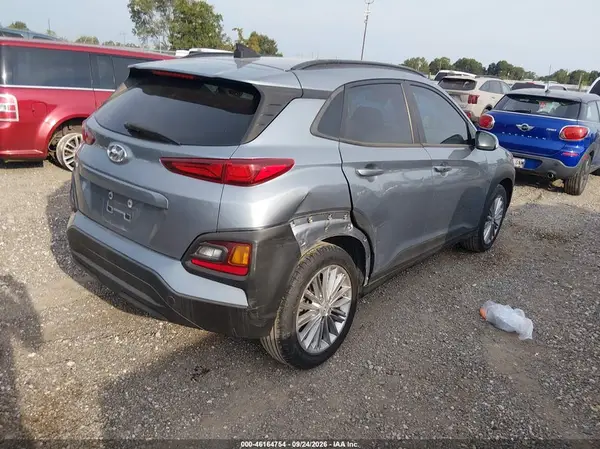 KM8K22AAXMU654455 — 2021 Hyundai Kona, фото 4 с аукциона IAAI, Задняя часть справа