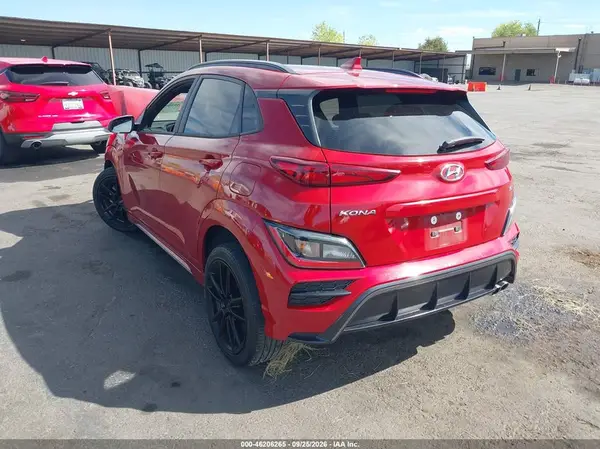 KM8K33A33NU820532 — 2022 Hyundai Kona, фото 3 с аукциона IAAI, Передняя часть