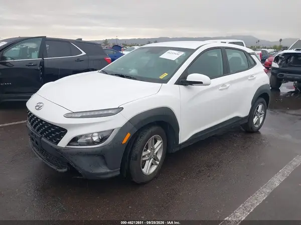 KM8K2CAB6NU889077 — 2022 Hyundai Kona, фото 2 с аукциона IAAI, Передняя часть справа