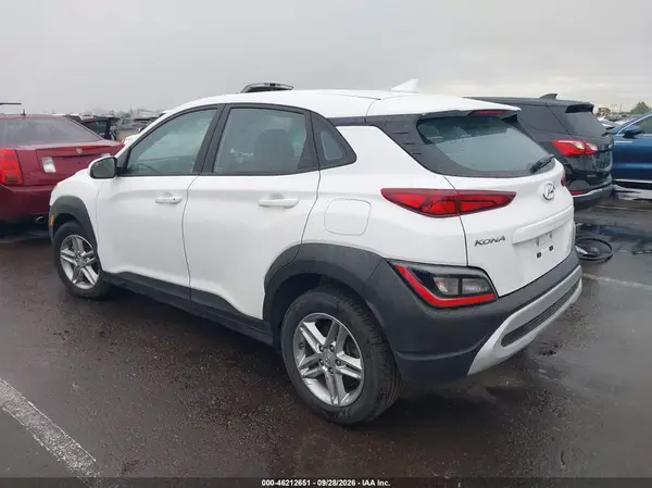 KM8K2CAB6NU889077 — 2022 Hyundai Kona, фото 3 с аукциона IAAI, Передняя часть справа
