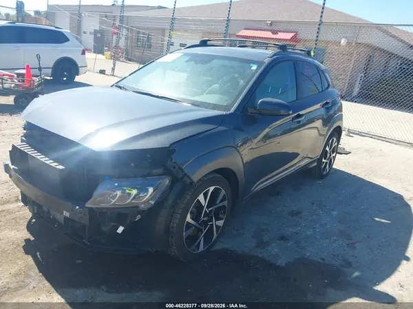 KM8K5CA3XNU774501 — 2022 Hyundai Kona, фото 2 с аукциона IAAI, Передняя часть