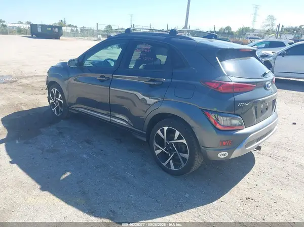 KM8K5CA3XNU774501 — 2022 Hyundai Kona, фото 3 с аукциона IAAI, Передняя часть