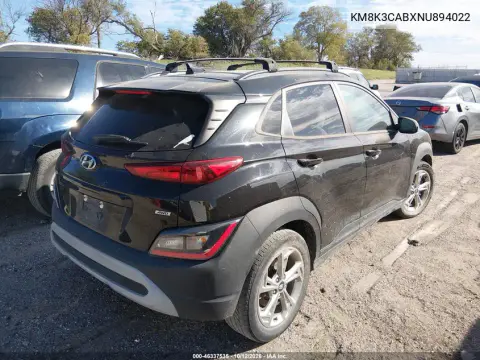 2022 Hyundai Kona Sel VIN KM8K3CABXNU894022 фото 4
