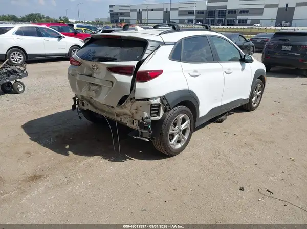 KM8K62AB4PU996694 — 2023 Hyundai Kona, фото 4 с аукциона IAAI 14.10.2026, Задняя часть
