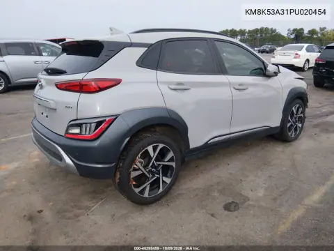 2023 Hyundai Kona Limited VIN KM8K53A31PU020454 фото 4