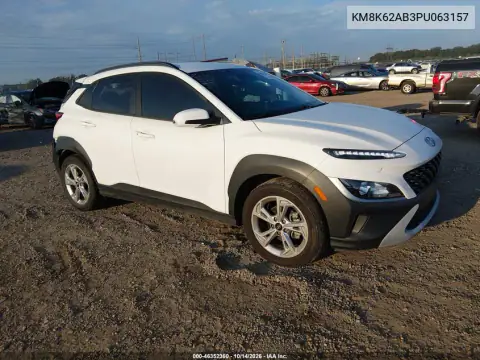 KM8K62AB3PU063157 — 2023 Hyundai Kona, Задняя часть, фото до ремонта