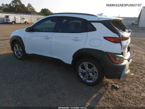 KM8K62AB3PU063157 — 2023 Hyundai Kona, фото 4 с аукциона IAAI, Задняя часть