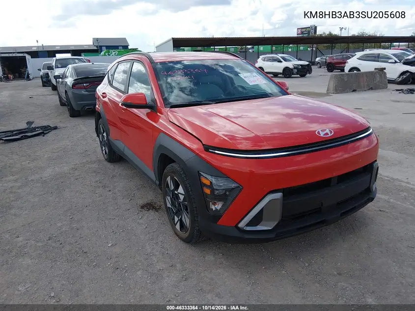 KM8HB3AB3SU205608 — 2025 Hyundai Kona, фото 2 с аукциона IAAI, Задняя часть